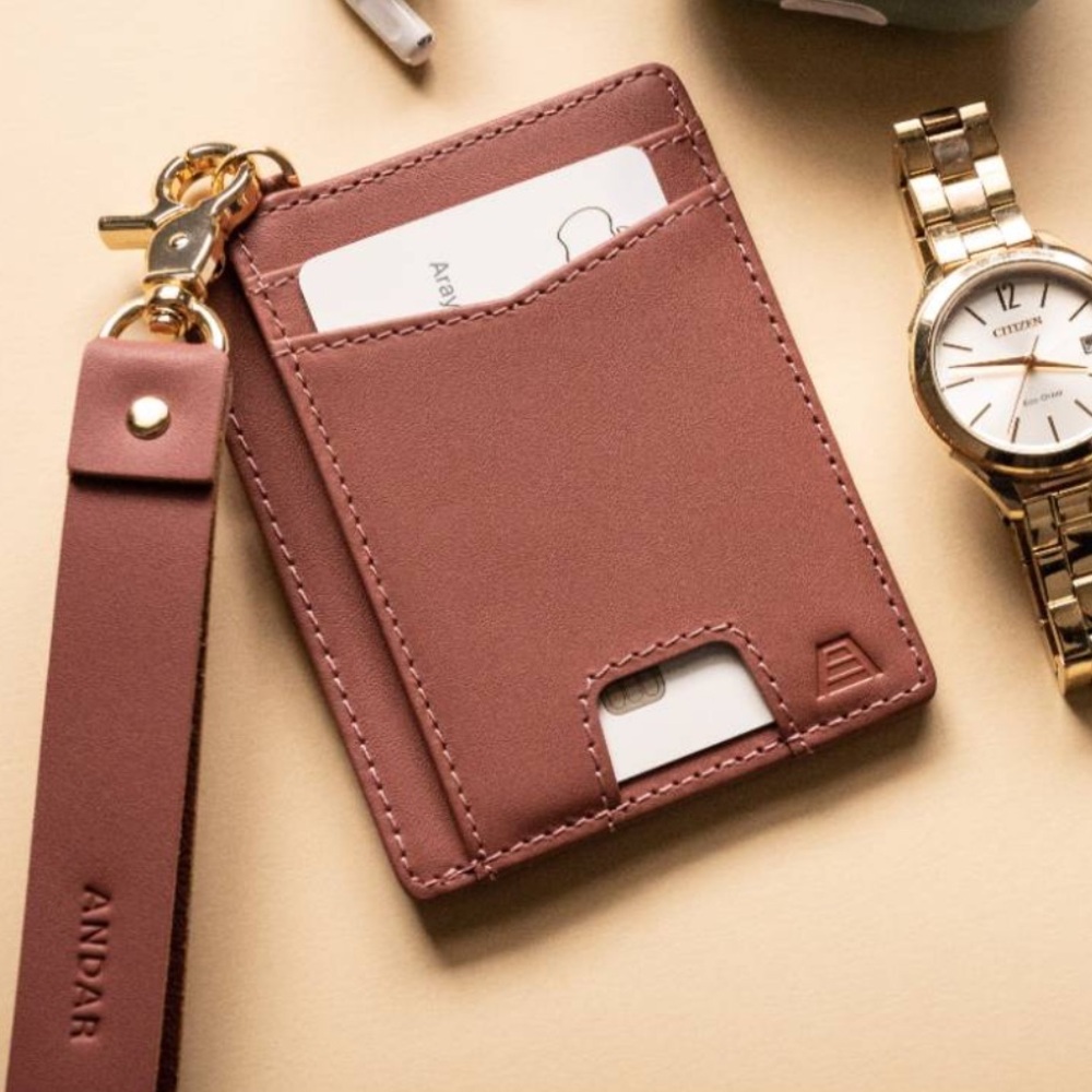 Andar The Denner Wallet- Mauve